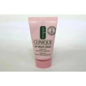 ladies CLINIQUE foaming cleanser